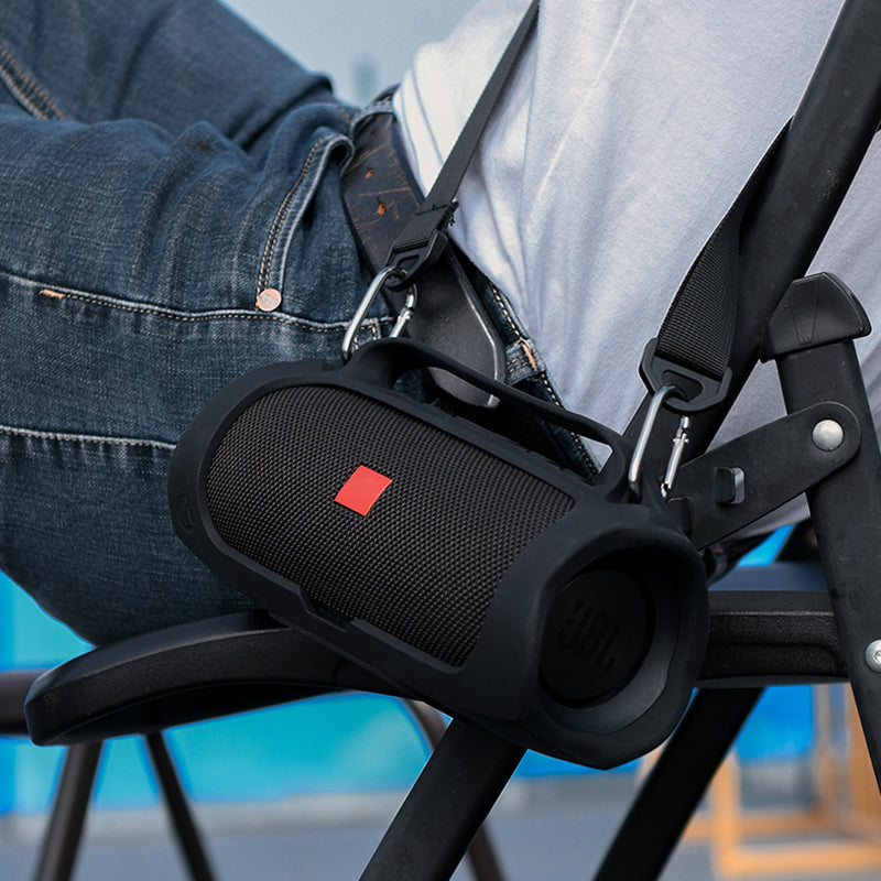 TXESIGN For JBL Charge3 Soft Silicone Case Protective Cover Portable Bluetooth Speaker Sleeve with Shoulder Strap TXESIGN For JBL Charge3 Soft Silicone Case Protective Cover Portable Bluetooth Speaker Sleeve with Shoulder Strap